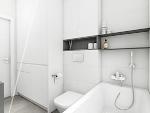 projekt łazienki gościnnej - zdjęcie od AAW studio