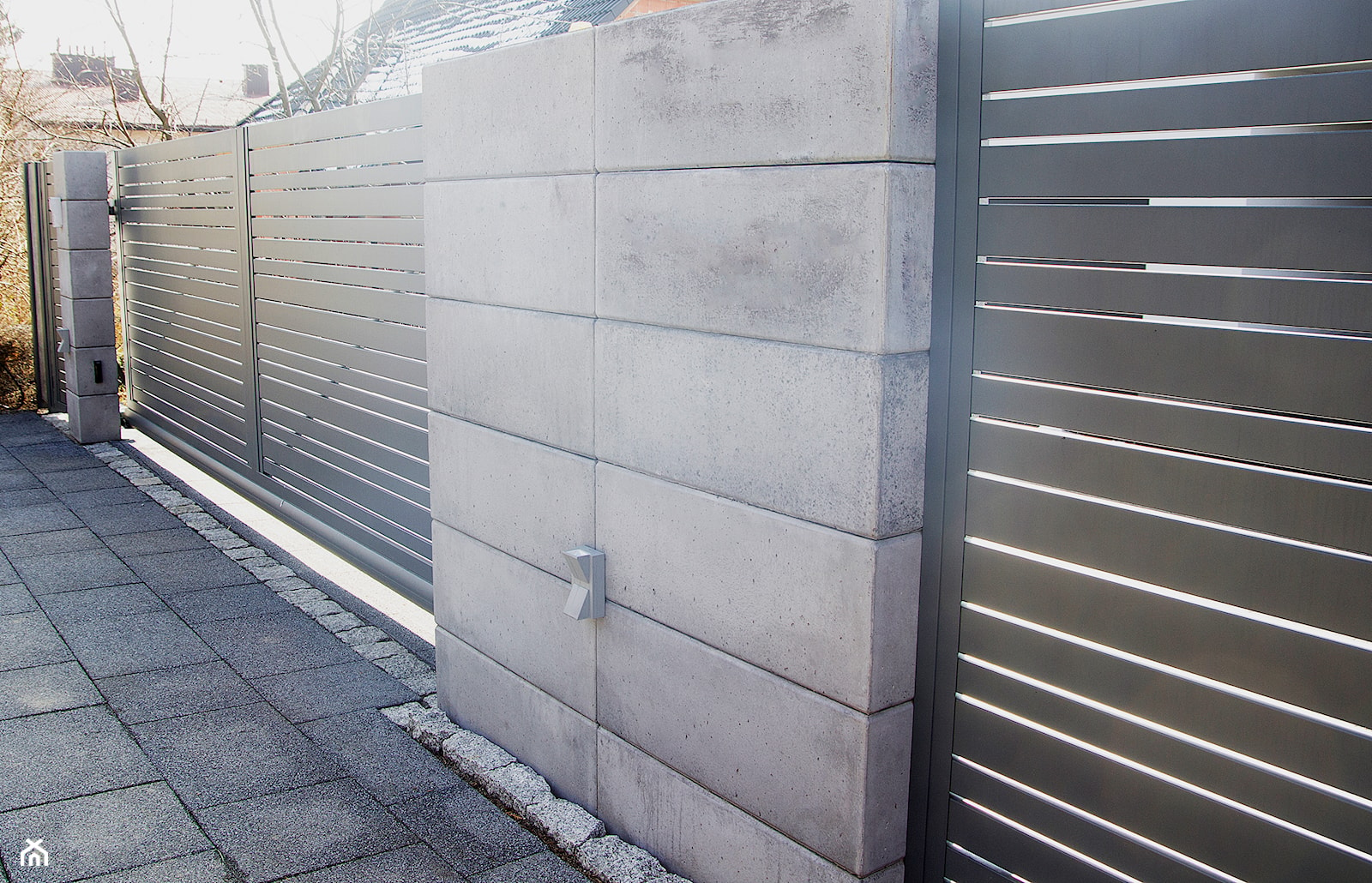 Ogrodzenie aluminiowe Impressive - zdjęcie od Nive - Homebook