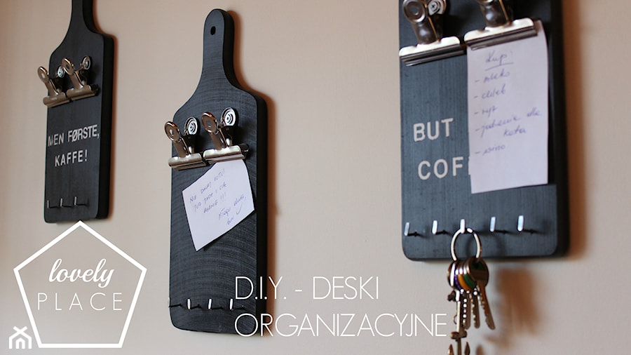 D.I.Y. - DESKI ORGANIZACYJNE - zdjęcie od Lovely Place