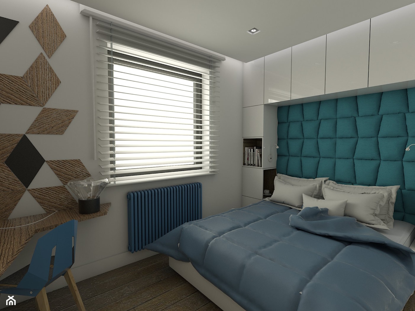 Mieszkanie na Pomorzu - Sypialnia, styl nowoczesny - zdjęcie od EMC&partners - Homebook