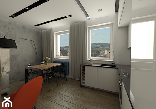 Mieszkanie na Pomorzu - Salon, styl nowoczesny - zdjęcie od EMC&partners