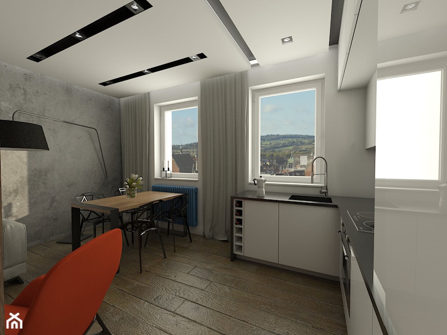 Mieszkanie na Pomorzu - Salon, styl nowoczesny - zdjęcie od EMC&partners