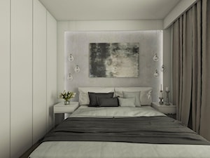 Luksusowe wnętrza - Średnia szara sypialnia, styl tradycyjny - zdjęcie od EMC&partners