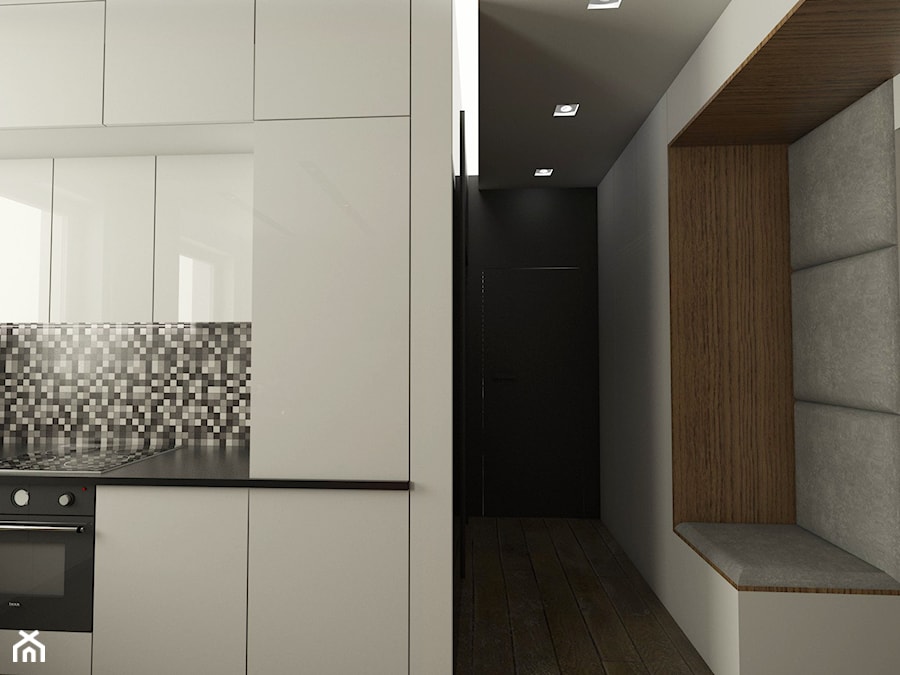 Mieszkanie na Pomorzu - Hol / przedpokój, styl nowoczesny - zdjęcie od EMC&partners