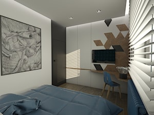 Mieszkanie na Pomorzu - Sypialnia, styl nowoczesny - zdjęcie od EMC&partners