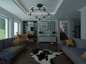 Nowoczesny salon w klasycznym domu - Salon, styl nowoczesny - zdjęcie od EMC&partners