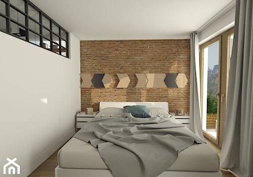 Jasne wnętrza - Mała biała sypialnia, styl tradycyjny - zdjęcie od EMC&partners