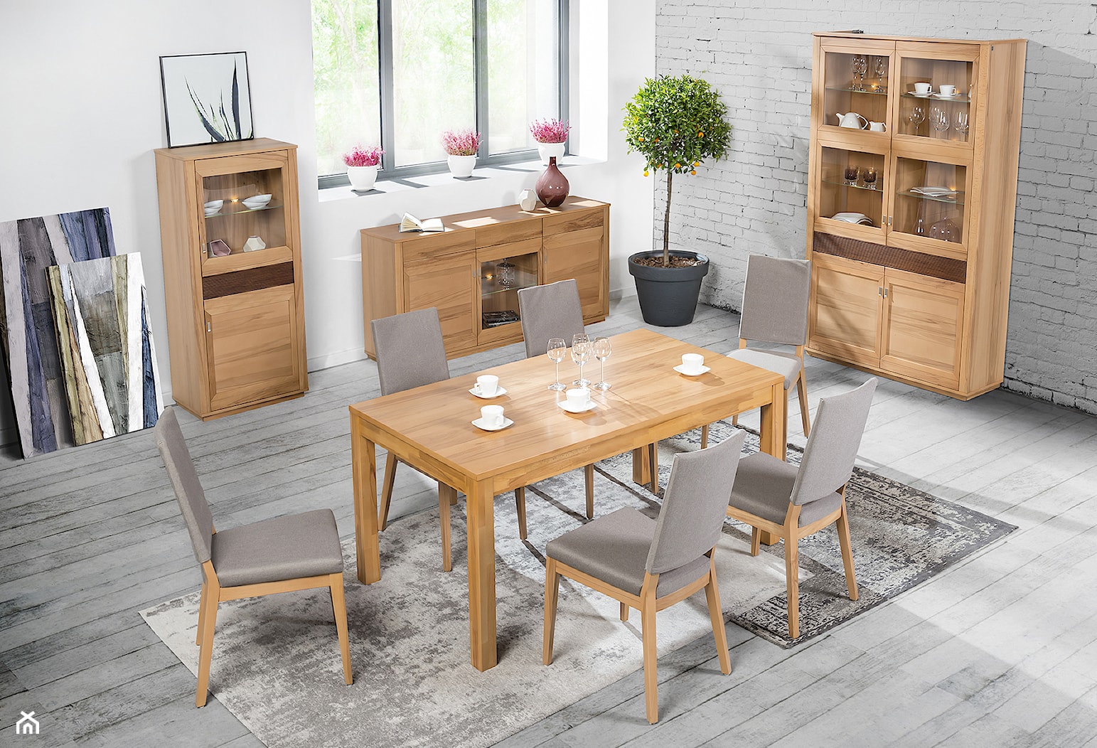 Stół z jadalni Kvadro i krzesła Sella - zdjęcie od Klose - Homebook