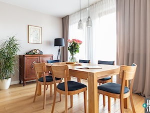 REALIZACJA apartamentu z klimatem - Jadalnia - zdjęcie od HOME & STYLE Katarzyna Rohde