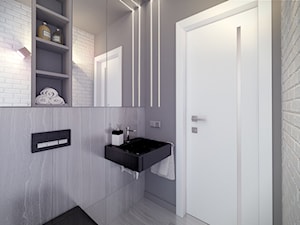 Dom pod Warszawą - Mała łazienka, styl nowoczesny - zdjęcie od HOME & STYLE Katarzyna Rohde