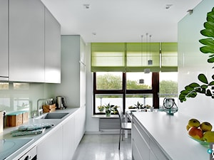 REALIZACJA mieszkania z przyrodą w tle - Kuchnia, styl nowoczesny - zdjęcie od HOME & STYLE Katarzyna Rohde