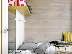 REALIZACJA apartamentu hotelowego - Mała sypialnia, styl skandynawski - zdjęcie od HOME & STYLE Katarzyna Rohde