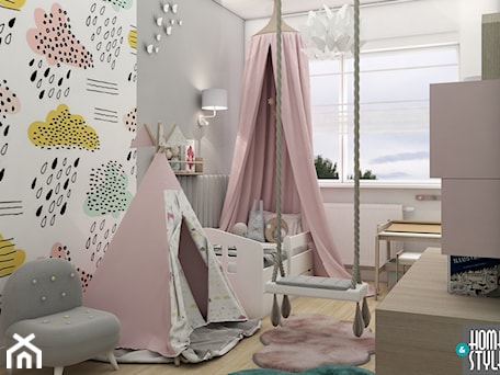 Aranżacje wnętrz - Pokój dziecka: Pokój dziewczynki z elementami Ikea - HOME & STYLE Katarzyna Rohde. Przeglądaj, dodawaj i zapisuj najlepsze zdjęcia, pomysły i inspiracje designerskie. W bazie mamy już prawie milion fotografii!