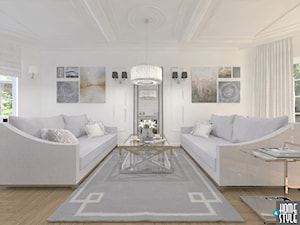 Dom w stylu nowoczesnej klasyki - Salon - zdjęcie od HOME & STYLE Katarzyna Rohde