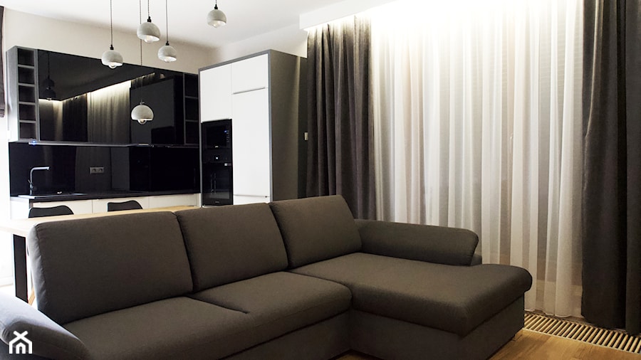 apartamenty pod wynajem - Salon, styl nowoczesny - zdjęcie od Vitrum System