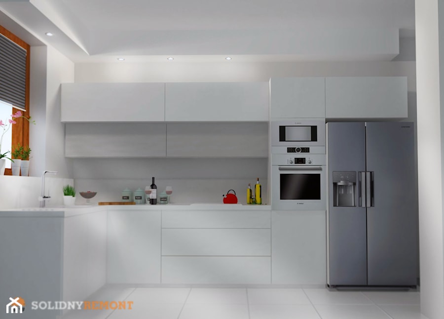 wykończenie domu - Kuchnia, styl minimalistyczny - zdjęcie od Vitrum System