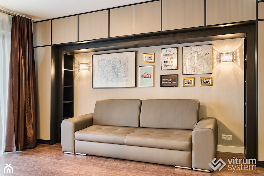 exkluzywny apartament pod wynajem - Salon, styl nowoczesny - zdjęcie od Vitrum System