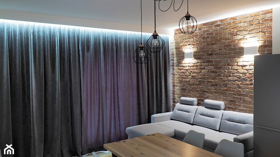 apartamenty pod wynajem - Salon, styl skandynawski - zdjęcie od Vitrum System