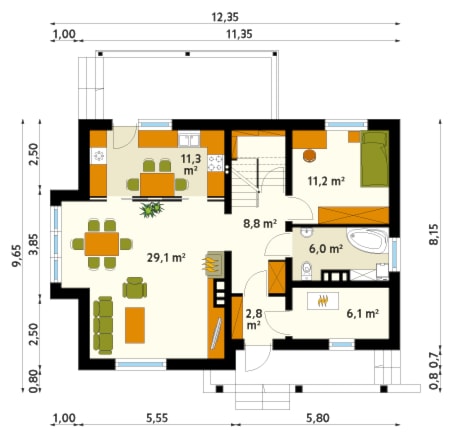 Aloes - zdjęcie od DOMY w Stylu Projekty domów - Homebook