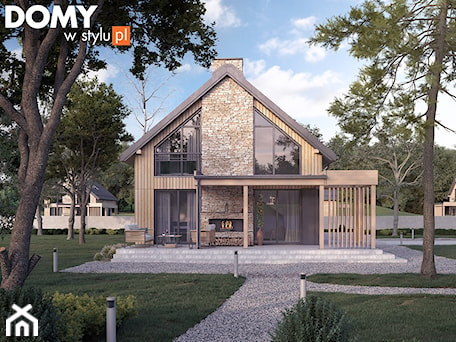 Aranżacje wnętrz - Domy: Projekt domu Weranda dr-S - DOMY w Stylu Projekty domów. Przeglądaj, dodawaj i zapisuj najlepsze zdjęcia, pomysły i inspiracje designerskie. W bazie mamy już prawie milion fotografii!