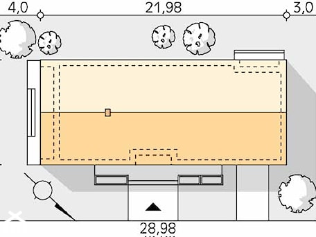 Aranżacje wnętrz - Domy: Projekt domu Jemioła 4 - DOMY w Stylu Projekty domów. Przeglądaj, dodawaj i zapisuj najlepsze zdjęcia, pomysły i inspiracje designerskie. W bazie mamy już prawie milion fotografii!