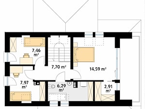 Projekt domu Malutki 7 - zdjęcie od DOMY w Stylu Projekty domów