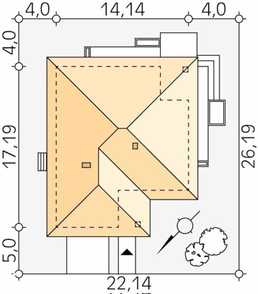 Projekt domu Ariel 6 - zdjęcie od DOMY w Stylu Projekty domów - Homebook