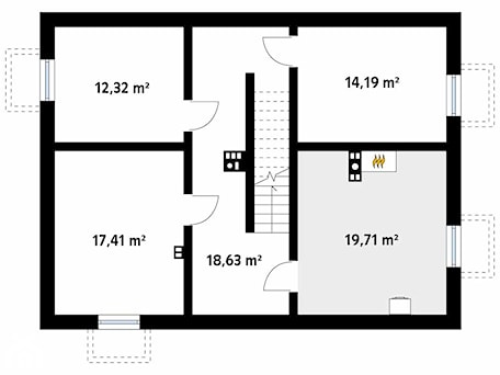 Aranżacje wnętrz - Domy: Projekt domu Jagodowy dr-S - DOMY w Stylu Projekty domów. Przeglądaj, dodawaj i zapisuj najlepsze zdjęcia, pomysły i inspiracje designerskie. W bazie mamy już prawie milion fotografii!