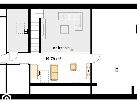 Aranżacje wnętrz - Domy: Projekt domu Jemioła 3 - DOMY w Stylu Projekty domów. Przeglądaj, dodawaj i zapisuj najlepsze zdjęcia, pomysły i inspiracje designerskie. W bazie mamy już prawie milion fotografii!