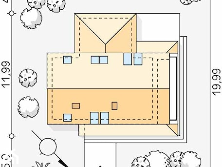 Aranżacje wnętrz - Domy: Projekt domu Malutki 7 - DOMY w Stylu Projekty domów. Przeglądaj, dodawaj i zapisuj najlepsze zdjęcia, pomysły i inspiracje designerskie. W bazie mamy już prawie milion fotografii!