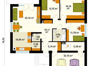 Projekt domu Kiwi 3 - rzut parteru - zdjęcie od DOMY w Stylu Projekty domów