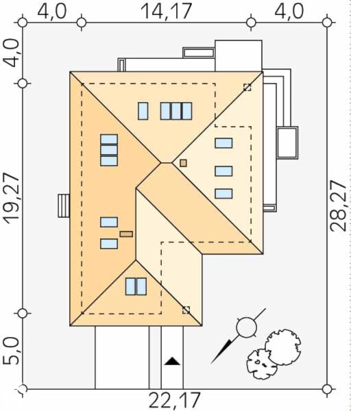 Projekt domu Ariel 7 - zdjęcie od DOMY w Stylu Projekty domów