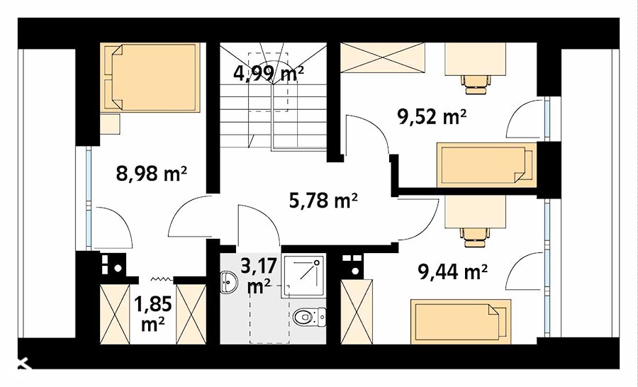 Projekt domu Malutki 2 - zdjęcie od DOMY w Stylu Projekty domów