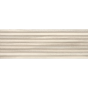 Daikiri Beige struktura Wood Pasy płytka ścienna 25x75 cm