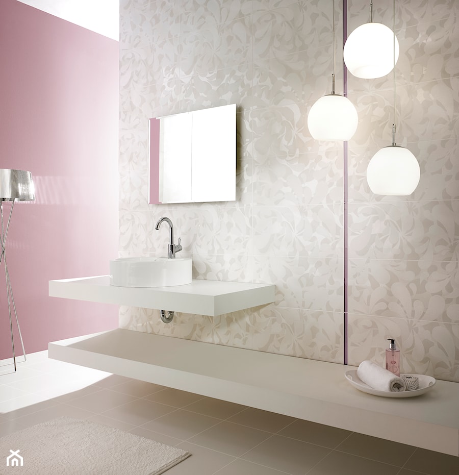 baletia-arole - Średnia łazienka, styl glamour - zdjęcie od Ceramika Paradyż