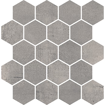 SPACE GRAFIT MOZAIKA CIĘTA HEXAGON MAT. 25,8X28 G1