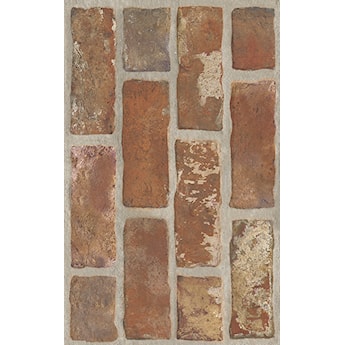 LOFT BROWN ŚCIANA STRUKTURA BRICK 25X40 G1