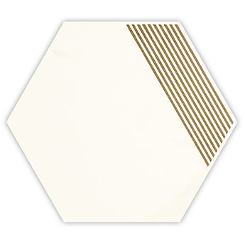 CALACATTA HEXAGON MAT. B 17,1X19,8 G1