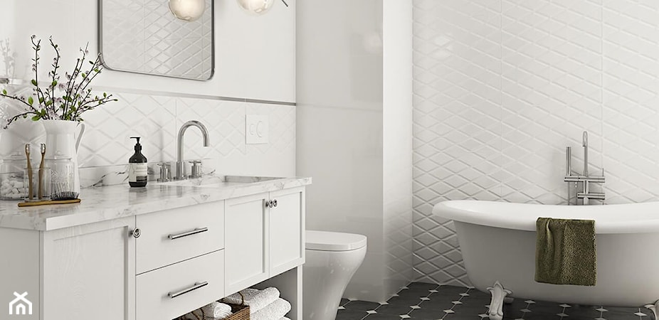 Czarno-biała łazienka w 3 odsłonach. Wybierz styl dla siebie!