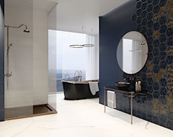 Urban Colours - Średnia łazienka z oknem, styl glamour - zdjęcie od Ceramika Paradyż - Homebook