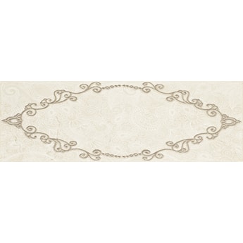 Belat Beige inserto dekoracja ścienna 25x75 cm