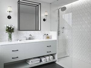 Tel Awiv - Średnia łazienka, styl glamour - zdjęcie od Ceramika Paradyż