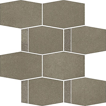 NATURSTONE UMBRA MOZAIKA CIĘTA HEXAGON MIX