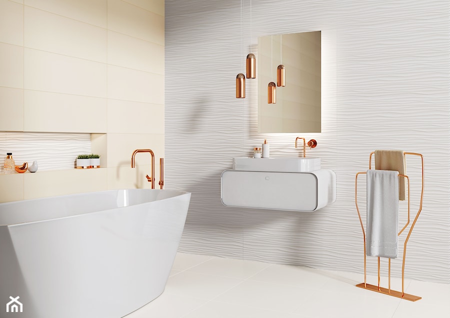 Elanda - Średnia łazienka, styl nowoczesny - zdjęcie od Ceramika Paradyż
