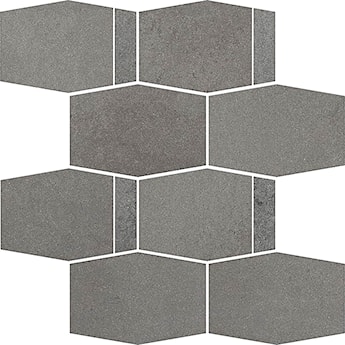 NATURSTONE GRAFIT MOZAIKA CIĘTA HEXAGON MIX