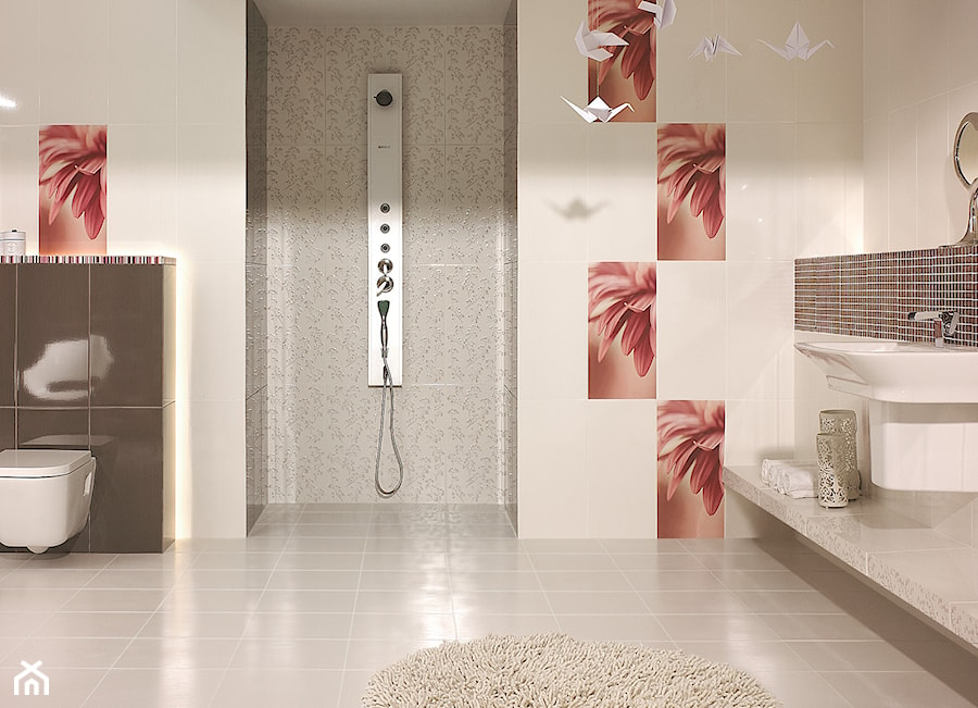 sorenta-sorro - Duża łazienka, styl minimalistyczny - zdjęcie od Ceramika Paradyż
