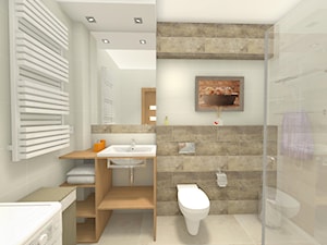 Funkcjonalne łazienka w stylu klasycznym - zdjęcie od VipDesign.pl