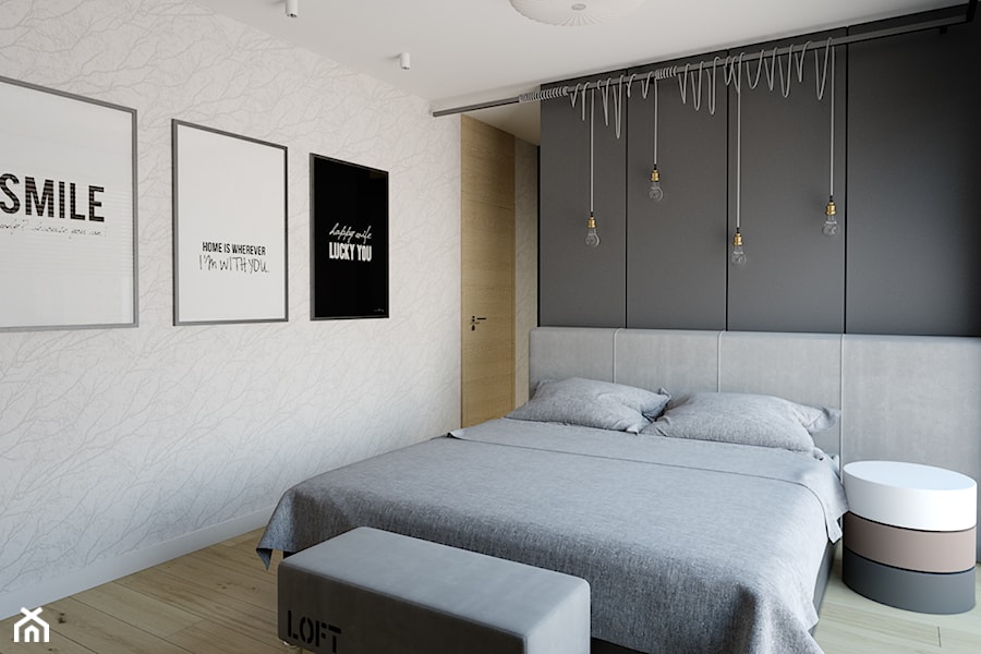 Sypialnia, styl nowoczesny - zdjęcie od TutajConcept