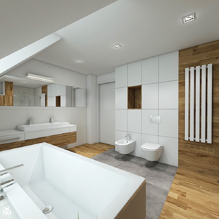 łazienki - Łazienka, styl nowoczesny - zdjęcie od TutajConcept