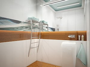 KWIRYNÓW - Średnia bez okna łazienka, styl nowoczesny - zdjęcie od TutajConcept